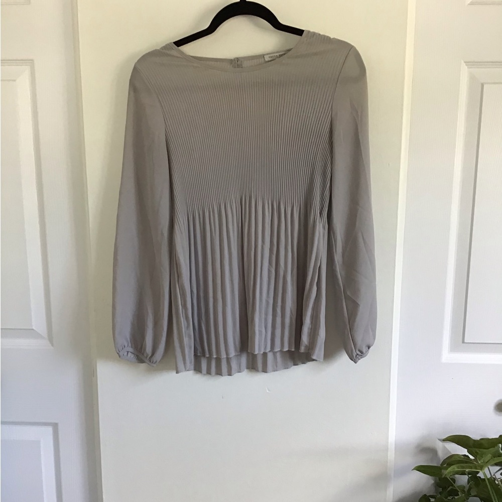 Boutique gray blouse - M
